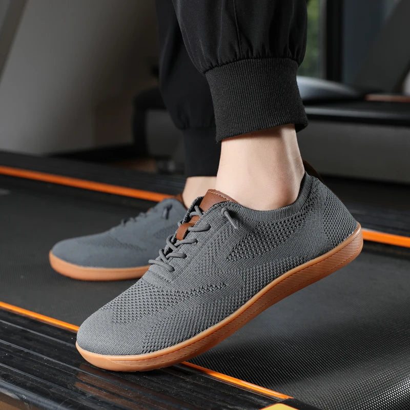 Men's Barefoot Cross Training Shoes with Wide Toe Box and Scattered Sole for Enhanced Grip – Lightweight and Breathable Trainers-1