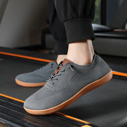 Men's Barefoot Cross Training Shoes with Wide Toe Box and Scattered Sole for Enhanced Grip – Lightweight and Breathable Trainers-1