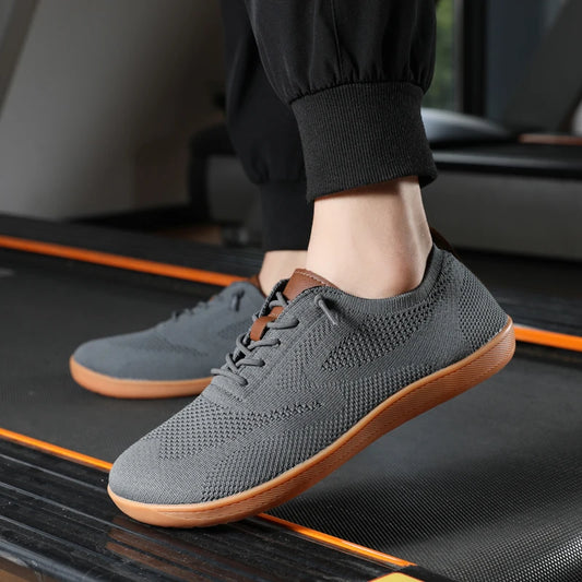 Men's Barefoot Cross Training Shoes with Wide Toe Box and Scattered Sole for Enhanced Grip – Lightweight and Breathable Trainers-1