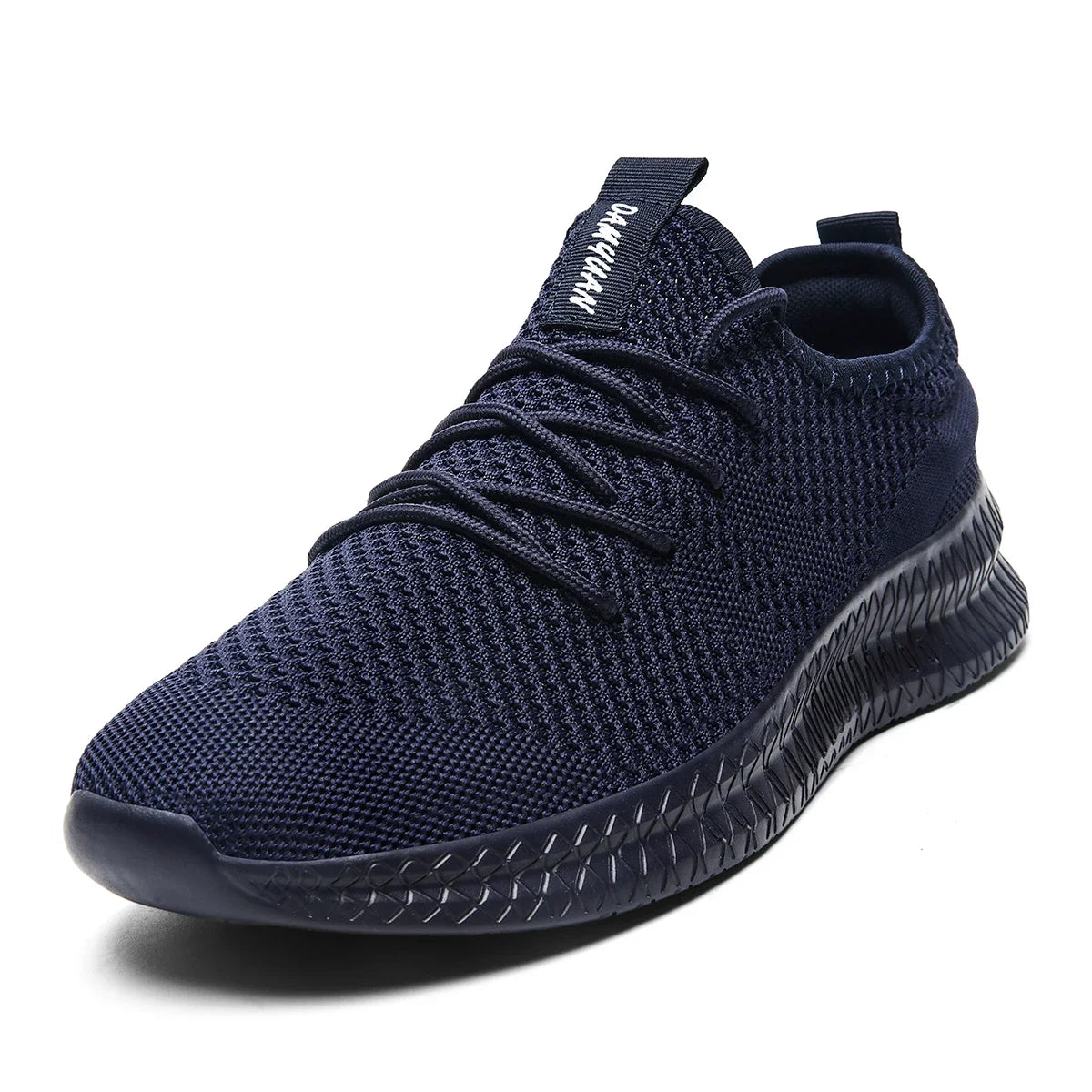 Variant image for Lightweight Breathable Men's Running Shoes – Non-Slip White Sports Trainers for Casual Wear and Outdoor Activities-3