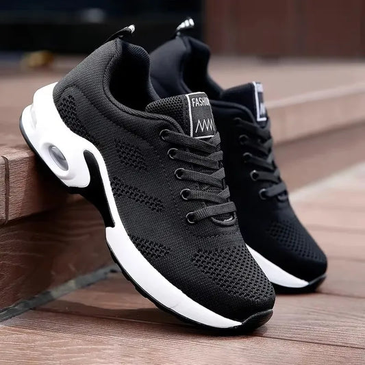Variant image for Lightweight Breathable Women's Running Shoes for Outdoor Training – Stylish Mesh Trainers with Comfortable Fit and Durable Outsole-1