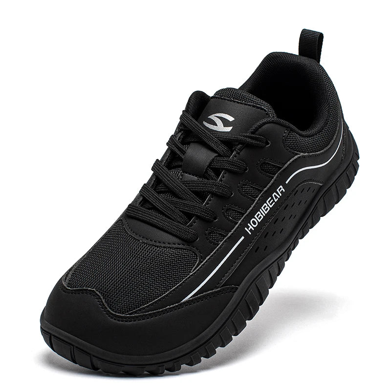 Variant image for Unisex Wide Toe Hiking Shoes – Breathable Lace-Up Sneakers with Non-Slip Rubber Sole for Outdoor Activities-8