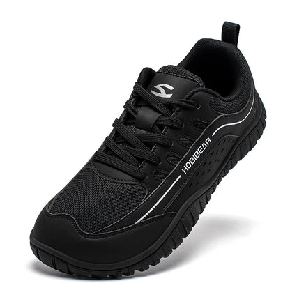 Variant image for Unisex Wide Toe Hiking Shoes – Breathable Lace-Up Sneakers with Non-Slip Rubber Sole for Outdoor Activities-8