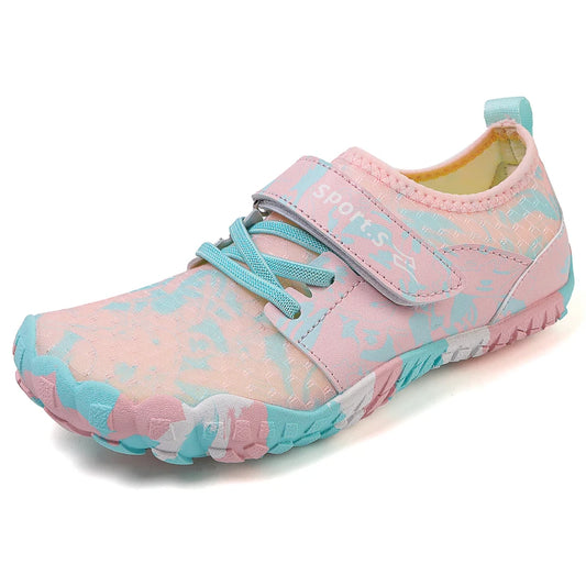 Children's Quick-Drying Wading Shoes with Anti-Slip Rubber Sole for Beach and Water Activities-3