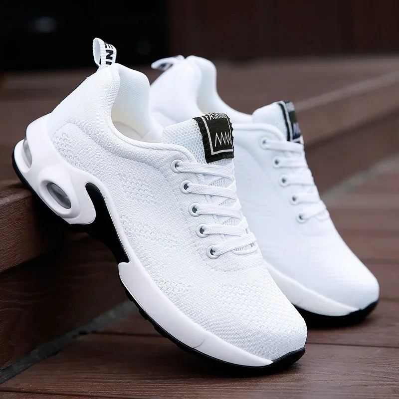 Variant image for Lightweight Breathable Women's Running Shoes for Outdoor Training – Stylish Mesh Trainers with Comfortable Fit and Durable Outsole-2