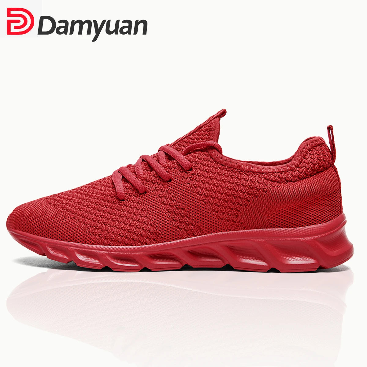 Variant image for Breathable Men's Running Sneakers – Lightweight Casual Trainers in Plus Sizes 36-50, Comfortable and Durable Footwear-13