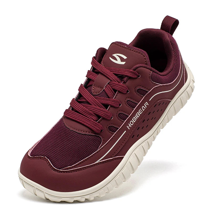 Variant image for Unisex Wide Toe Hiking Shoes – Breathable Lace-Up Sneakers with Non-Slip Rubber Sole for Outdoor Activities-32