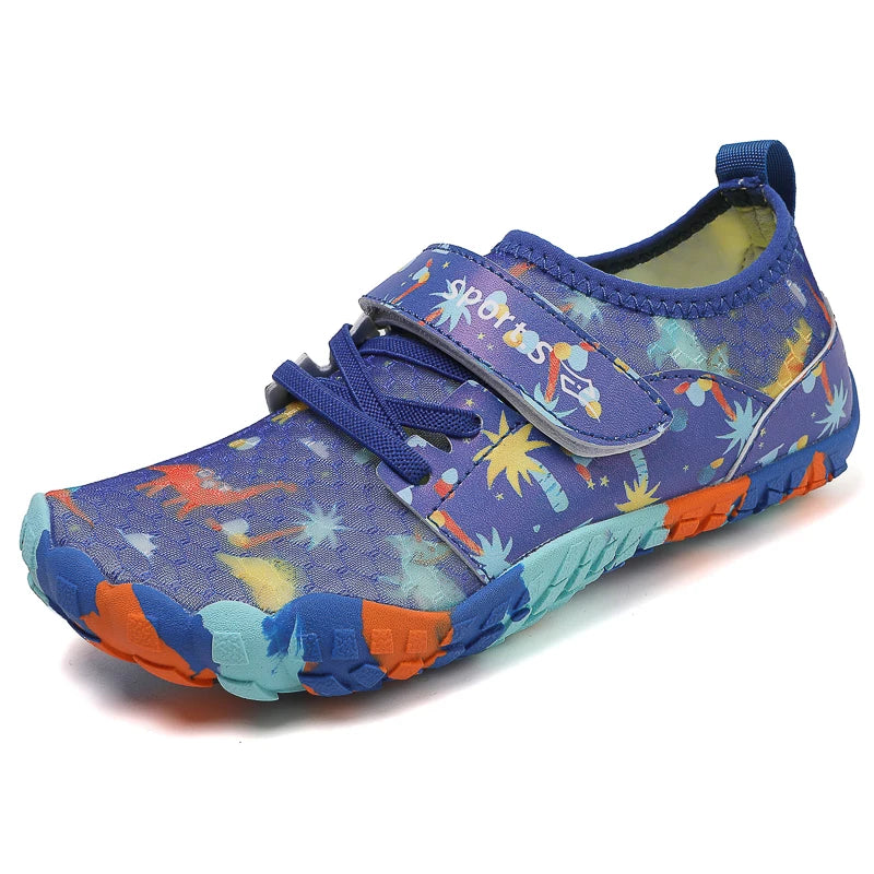 Variant image for Children's Quick-Drying Wading Shoes with Anti-Slip Rubber Sole for Beach and Water Activities-1
