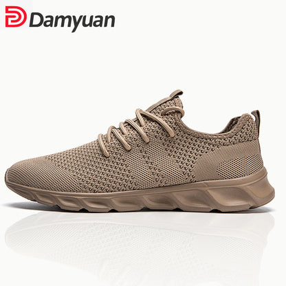 Variant image for Breathable Men's Running Sneakers – Lightweight Casual Trainers in Plus Sizes 36-50, Comfortable and Durable Footwear-9