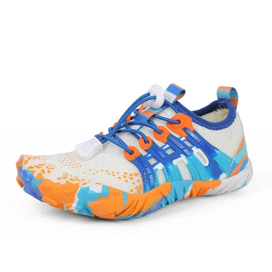 Variant image for Kids Aqua Shoes – Lightweight Five Finger Water Shoes for Beach and Swimming, Quick-Drying Non-Slip Pool Shoes in Colorful Styles-2