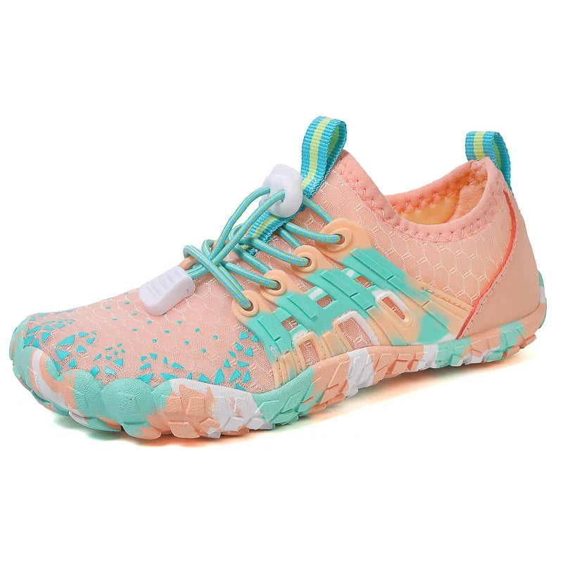 Variant image for Kids Aqua Shoes – Lightweight Five Finger Water Shoes for Beach and Swimming, Quick-Drying Non-Slip Pool Shoes in Colorful Styles-27